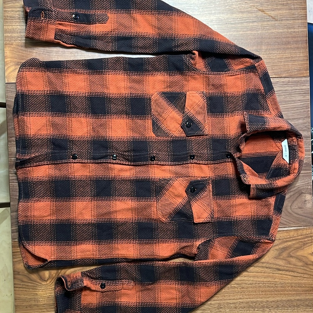 3sixteen - Crosscut Flannel in Rust Twill